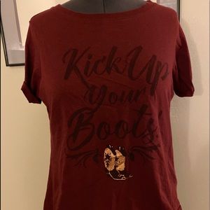 Shyanne Life graphic short sleeve tee L